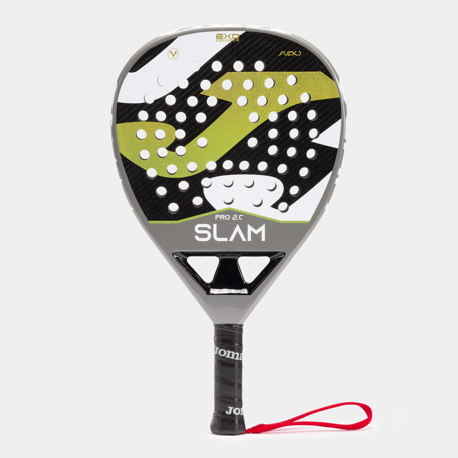 راکت پدل برند جوما مدل Padel racket Slam Pro light gray black 2025