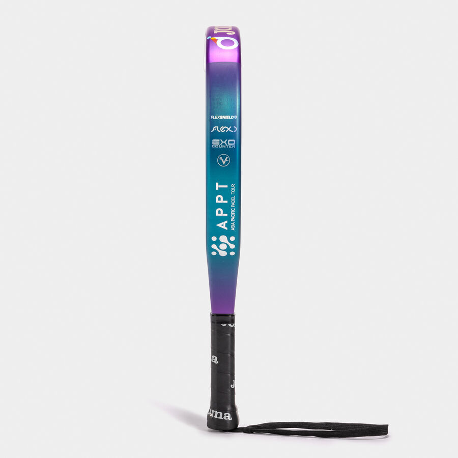 راکت حرفه اي مسابقات پدل جوما مدل APPT Violet Black - Image 3